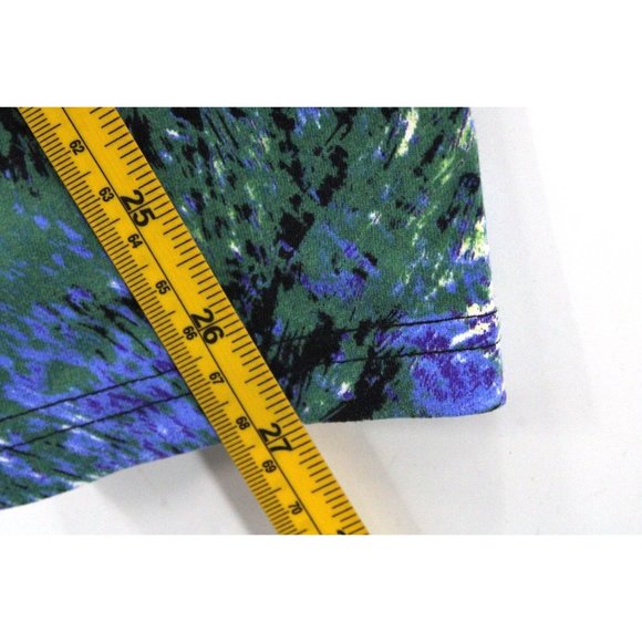 Tuff Athletics Leggings Pants Multicolor Abstract Pattern Gym & Training Size M - Picture 8 of 8